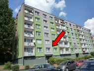 Pronájem bytu 1+1 v Děčíně IX - Bynov
